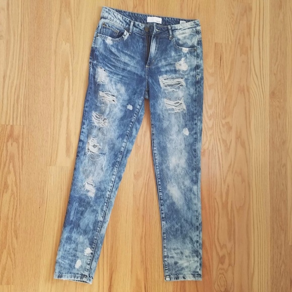 Garage Denim - GARAGE Retro skinny torn Jeans